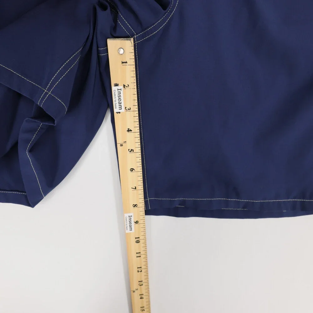 Polo Ralph Lauren Swim Trunks Mens XXL Blue Cargo Pocket Mesh Lined Pony